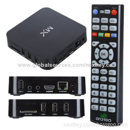 Android 4.2 Jelly Bean Dual-core HD Video TV Box, Cortex A9/Amlogic/Dual-core 1,080P 3D/Wi-Fi
